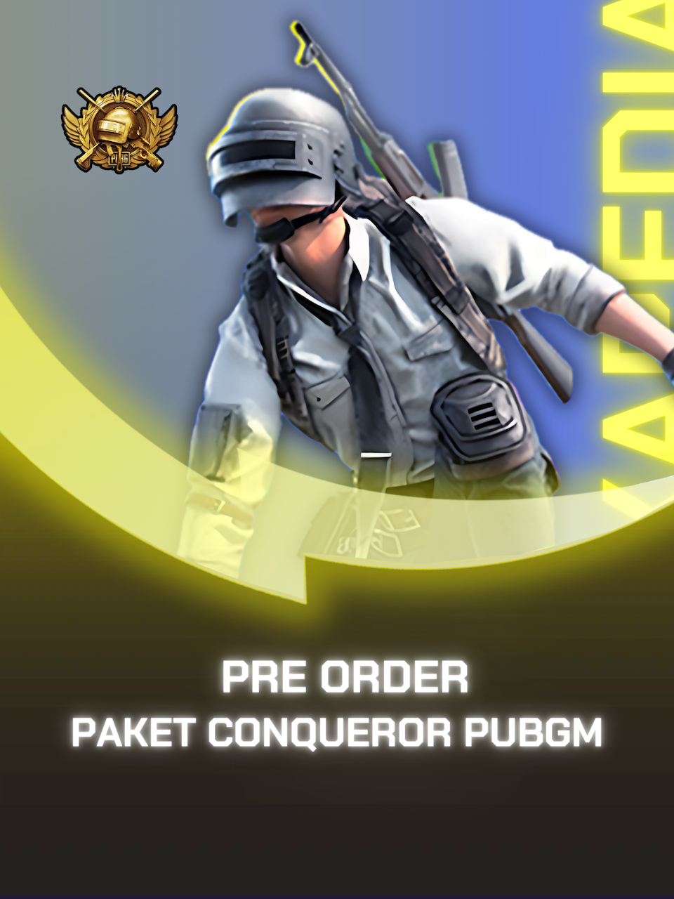 Pre Order Paket Conqueror PUBGM